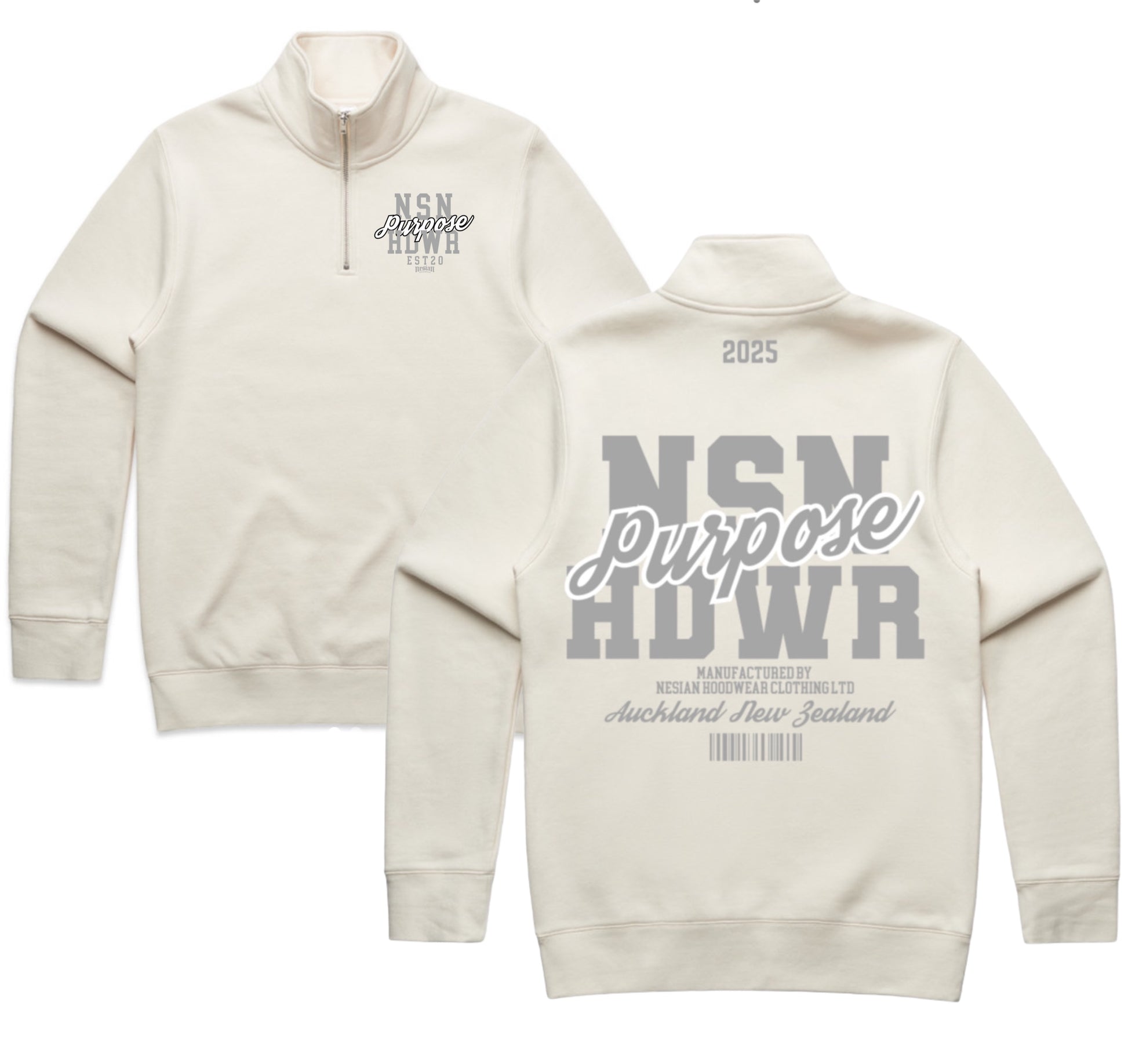 Nesian Purpose Half Zip