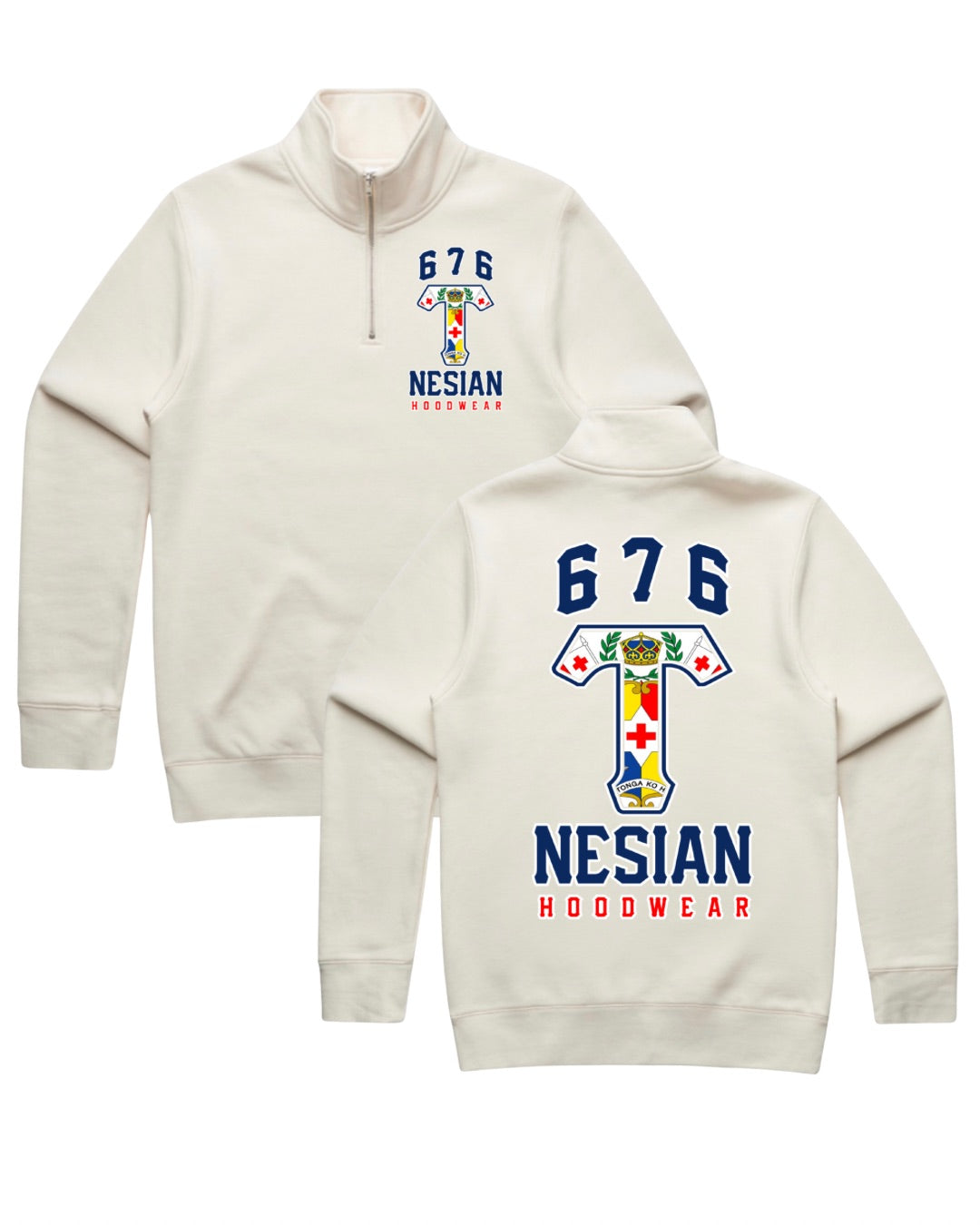 676 Nesian Halfzips