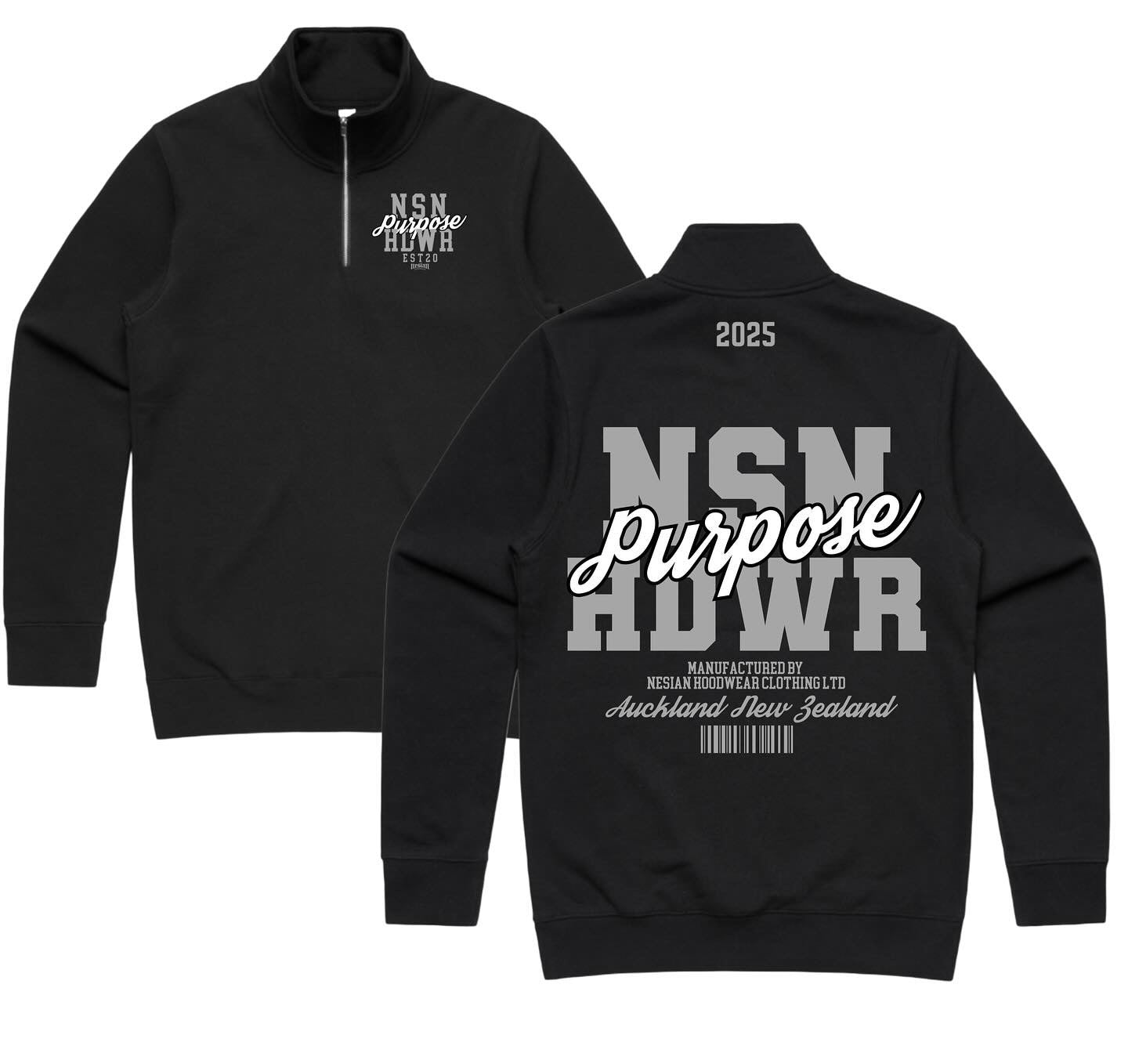 Nesian Purpose Half Zip