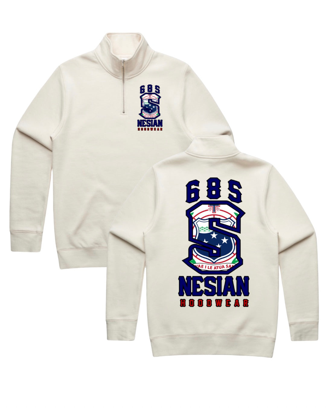 685 Nesian Halfzips