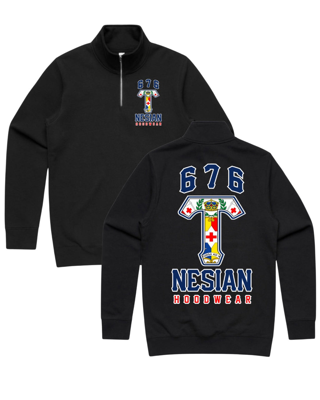676 Nesian Halfzips
